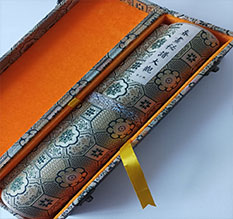 曹县书画装裱案例